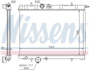 NISSENS NIS63697 Радиатор PT 206(98-)2.0 i 16V(+)[OE 1330.59]