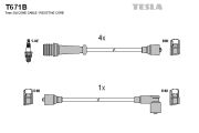 TESLA TEST671B Комплект высоковольтных проводов на автомобиль PEUGEOT 505