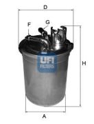 UFI 24.004.00 Топливный фильтр