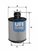 UFI 2511000 Масляный фильтр