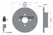 TEXTAR T92063300 Тормозной диск