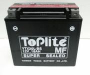 TOPLITE  12V,18Ah, CCA 270 д. 175, ш. 85, в.155, электролит в к-те, вес 5,9 кг