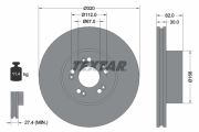 TEXTAR T92056600 Тормозной диск