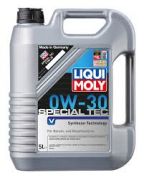 LIQUI MOLY LIM2853 Моторное масло LEICHTLAUF SPECIAL TEC V 0W-30  (ACEA A5-08/B5-08, API SL/CF, ILSAC GF-3) 5Л