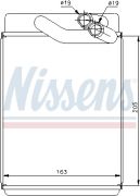 NISS NIS77616 Печка HY TRAJET(99-)2.0 CRDi(+)[OE 97227-3A000]