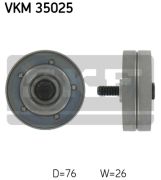 SKF VKM35025 Паразитный / ведущий ролик, поликлиновой ремень на автомобиль OPEL COMBO