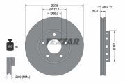 TEXTAR T92037200 Тормозной диск