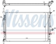 Nissens  Радиатор FD TRANSIT(06-)2.2 TDCI(+)[OE 1494933]
