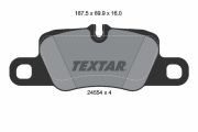 TEXTAR T2455401 Тормозные колодки дисковые