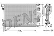 DENSO DENDRM17110 Радіатор на автомобиль MERCEDES-BENZ C-CLASS