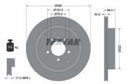 TEXTAR T92147703 Тормозной диск