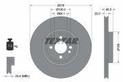 TEXTAR T92255003 Тормозной диск