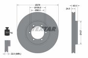 TEXTAR T92138400 Тормозной диск