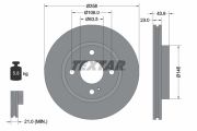 TEXTAR T92176005 Тормозной диск