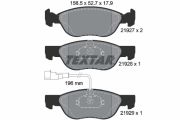 TEXTAR T2192701 Тормозные колодки дисковые