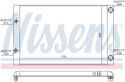 NISSENS NIS60427 Радиатор AI A 8/S 8(03-)3.7 i(+)[OE 4E0.121.251 E]