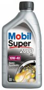Mobil MOBIL121 Масло моторное MOBIL Super 2000 10W-40 (ACEA A3/B3, VW 501.01/505.00, MB 229.1) 1л