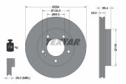 TEXTAR T92203203 Тормозной диск