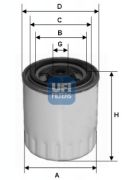 UFI 2432100 Топливный фильтр на автомобиль DAEWOO MUSSO