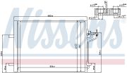 Nissens  Конденсер FD C-MAX(10-)1.6 i 16V TURBO(+)[OE 1693590]