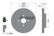 TEXTAR T92166805 Тормозной диск
