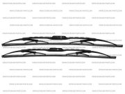 STARLINE SSTSR6055 Комплект стеклоочистителей STARLINE / каркасные / 600•550 мм / на автомобиль BMW X5