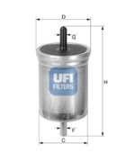 UFI 3151300 Топливный фильтр на автомобиль FORD ORION
