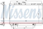 NISSENS NIS68736 Радиатор NS ALMERA CLASSIC(06-)1.5 i(+)[OE 2140095F0E]