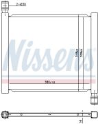NISSENS NIS68450 Радиатор MCC SMART CITY-COUPE(98-)0.6(+)[OE 0003428V006] на автомобиль SMART CABRIO