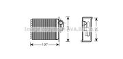 LKQ AMSA6400 Радиатор отопления на автомобиль MERCEDES-BENZ SPRINTER