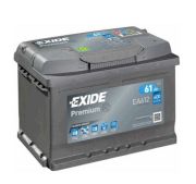 EXIDE EXIEA612 Акумулятор EXIDE Премиум - 61Ah/ EN 600 / 242x175x175 (ДхШхВ)
