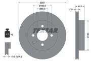 TEXTAR T92131200 Тормозной диск