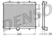 DENSO DENDRM07060 Радіатор на автомобиль PEUGEOT EXPERT