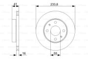 Bosch 0986479352 Тормозной диск