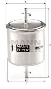 MANN MFWK79 Топливный фильтр