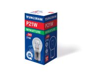 TUNGSRAM  Автомобильная лампа: P21W 24V BA15S Heavy Duty