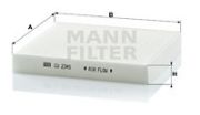 MANN MFCU2345 Фильтр, воздух во внутренном пространстве на автомобиль NISSAN PRIMERA