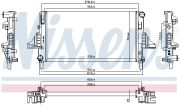 NISSENS NIS66698 Радиатор MCC SMART ROADSTER(03-)0.7(+)[OE 0010033V003]