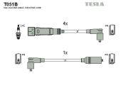 TESLA TEST051B Комплект высоковольтных проводов