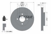 TEXTAR T92064300 Тормозной диск