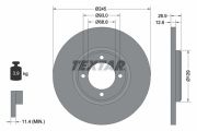 TEXTAR T92008200 Тормозной диск