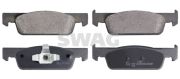 SWAG 60916965 набор тормозных накладок на автомобиль DACIA LOGAN