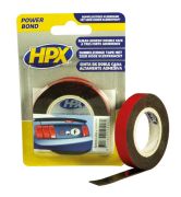HPX HPXHSA025 Автомобильный акриловый скотч для молдингов, знаков, ребер жесткости. Температура эксплуатации 120С