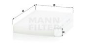 MANN MFCU2940 Фильтр, воздух во внутренном пространстве на автомобиль CITROEN BERLINGO