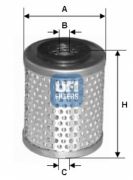 UFI 2666300 Топливный фильтр