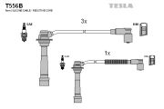 TESLA TEST556B Комплект высоковольтных проводов на автомобиль MAZDA MX-3