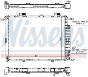 NISSENS NIS62691A Радиатор MB E W 210(95-)E 200(+)[OE 210 500 08 03] на автомобиль MERCEDES-BENZ E-CLASS