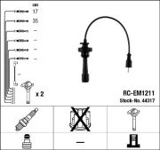 NGK RCEM1211 Комплект высоковольтных проводов на автомобиль MITSUBISHI OUTLANDER