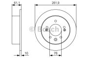 Bosch 0 986 479 R09 Гальмівний диск