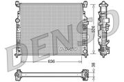 DENSO DENDRM17006 Конденсер на автомобиль MERCEDES-BENZ GL-CLASS